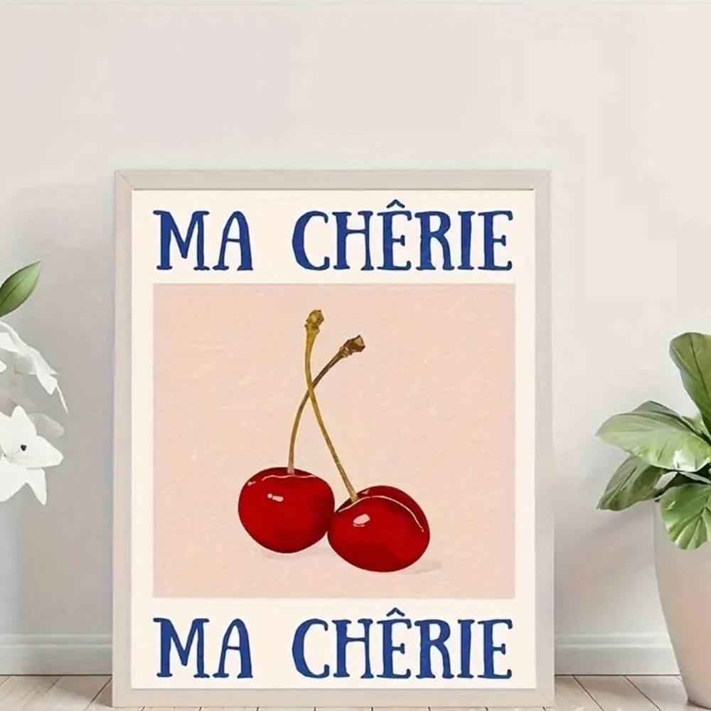 Vintage Rétro French Saying Canvas Aesthetic Poster 🌟 - Picture 1 of 3